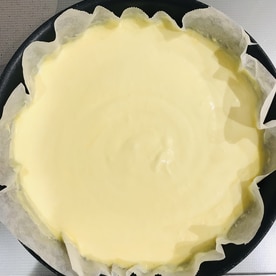 レモン香る 濃厚さっぱりベイクドチーズケーキ レシピ 作り方 By ぼくバナナ 楽天レシピ